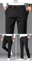 Sweatpants Male Straight Baggy Trousers