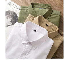 Classic fit fashion 100%Cotton long-sleeve shirt