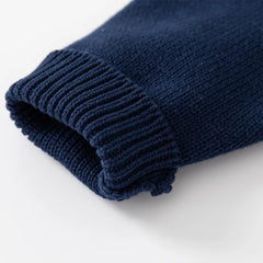 Sweater Long Sleeve Round Neck Knitted