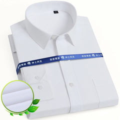 Classic Long Sleeve Solid/striped Shirts Shirt