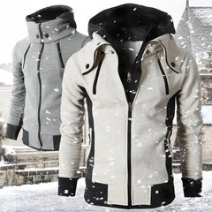 Thicken Zip Up Coats Hooded Jacket
