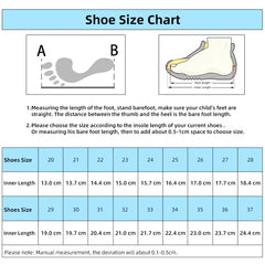 Sneakers Kids Princepard Corrective Orthopedic Girl Boy Shoes with Arch Support to Prevent Tip Toe Walking, Non-Slip Soles