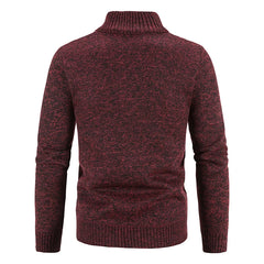 Sweater Jacket  Cold Coat Fleece Zipper Cardigan
