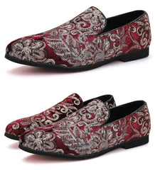 Vintage Men's Mocassins Loafers Shoes