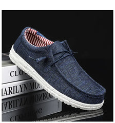 Leisure Sneakers Breathable Lightweight Outdoor Canvas Shoes