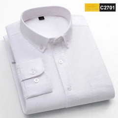Classic fit fashion 100%Cotton long-sleeve shirt pocket slim fit
