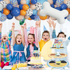kids Birthday Party Decoration Supplies Tableware Plate Cup Napkin Tablecloth Cake Topper Balloon Banner Birthday Party Favors