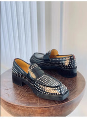 Designer Genuine Leather Mens Loafers  Handmade Boat Shoes