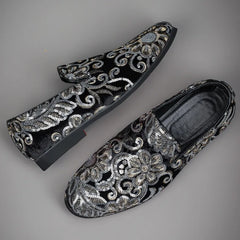 Vintage Men's Mocassins Loafers Shoes