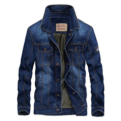 Cashmere denim jacket