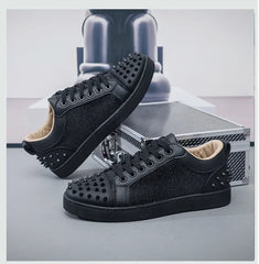 Leather Sneakers Shoes