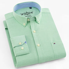Stylish Cotton Blend Solid Shirt