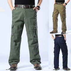 Sweatpants Multipocket Loose Fit Wear Resistant Work Pants