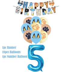kids Birthday Party Decoration Supplies Tableware Plate Cup Napkin Tablecloth Cake Topper Balloon Banner Birthday Party Favors