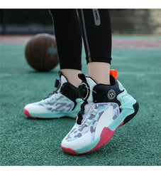 Kids Basketball Shoes Boys Sneakers Non-slip
