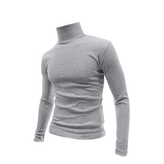 Cotton Half High Neck Base Sweater