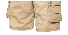 Multi-Pocket Cotton Comfortable Nickel Pants