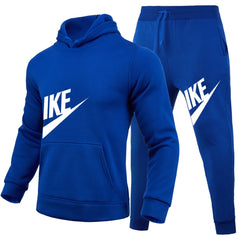 Casual Sports Tracksuits Fashion Hoodies +Pants Suit