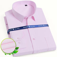 Classic Long Sleeve Solid/striped Shirts Shirt