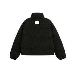 American Vintage Stand Collar Cotton-padded Coat