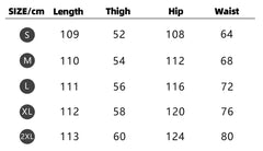 Baggy Pants Mens Y2k Jeans Cotton Casual Denim Trousers