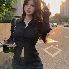 Bandage Slim Shirts