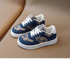 Sports Shoes Students Lace-up Light Sneakers for Girls Versatile Shoes