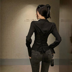 Bandage Slim Shirts