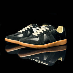 Sneakers unisexe en cuir véritable: chaussures décontractées pour hommes et femmes