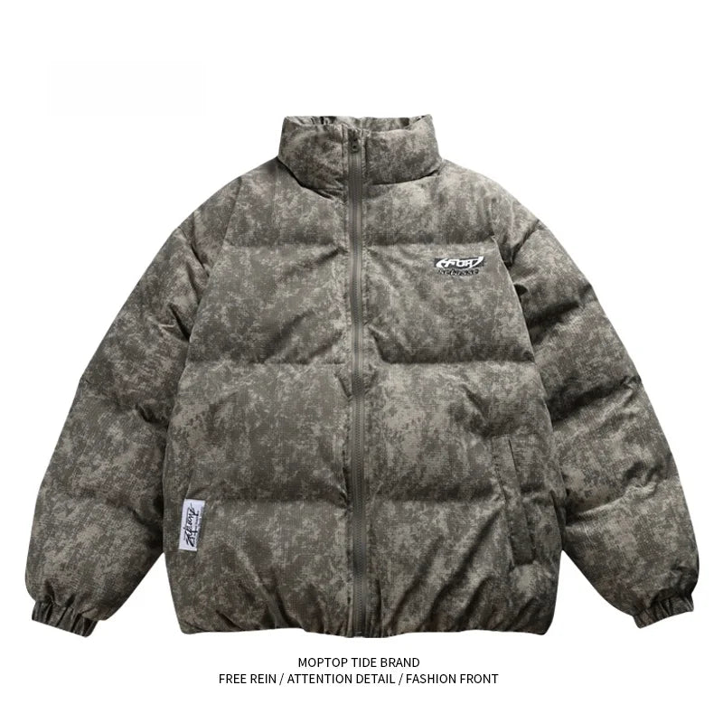 Thick Bomber Puffer Soft Jacket