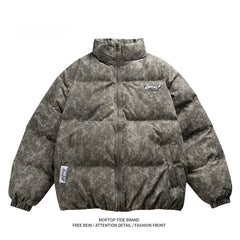 Thick Bomber Puffer Soft Jacket