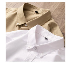 Classic fit fashion 100%Cotton long-sleeve shirt pocket slim fit