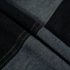 Block Denim Short Jacket