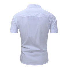 100% Cotton  Cargo Shirt Short Sleeve Shirts Multi Pocket