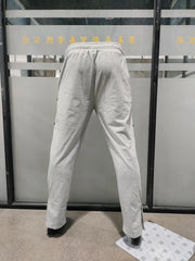 Coss-border leisure sports breasted loose straight drum draw rope large pant