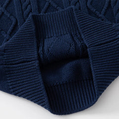 Sweater Long Sleeve Round Neck Knitted