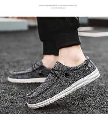 Leisure Sneakers Breathable Lightweight Outdoor Canvas Shoes
