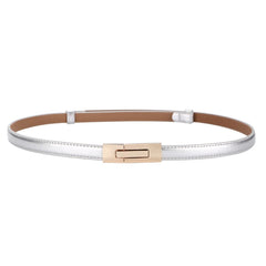 Ceinture en cuir verni