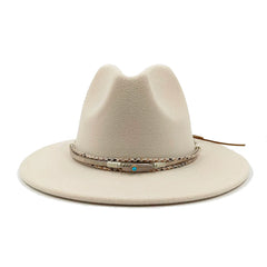 Wide Brimmed Jazz Hat Sombrero Hombre