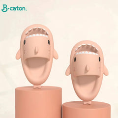 Kids Slippers Shark Flip Flops Soft Sole Cartoon