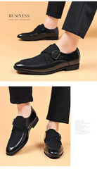 Luxury  Men designer Business Oxford Shoes British Style
