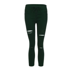 Pantalon crayon extensible