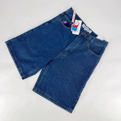 Diamond design loose wide leg niche short