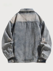 Vintage Distressed Denim Jacket