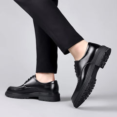 Leather Shoes Slip Shoes
