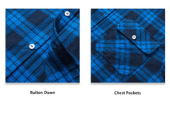 Plaid Flannel Shirts Long Sleeves Casual Cotton Shirt