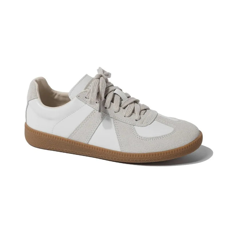Vintage Wind Genuine Leather Board Shoes