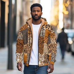 Wool Jacket with Hoodie