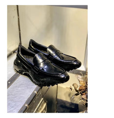 Leather Loafers Walking Breathable Shoe