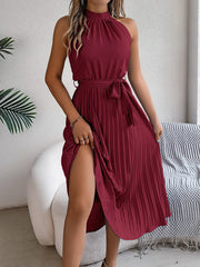 Robe plissée